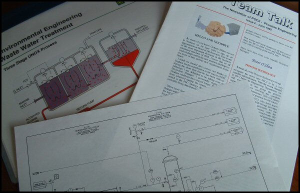 Flow Diagram, P&ID, and Team Talk Magazine